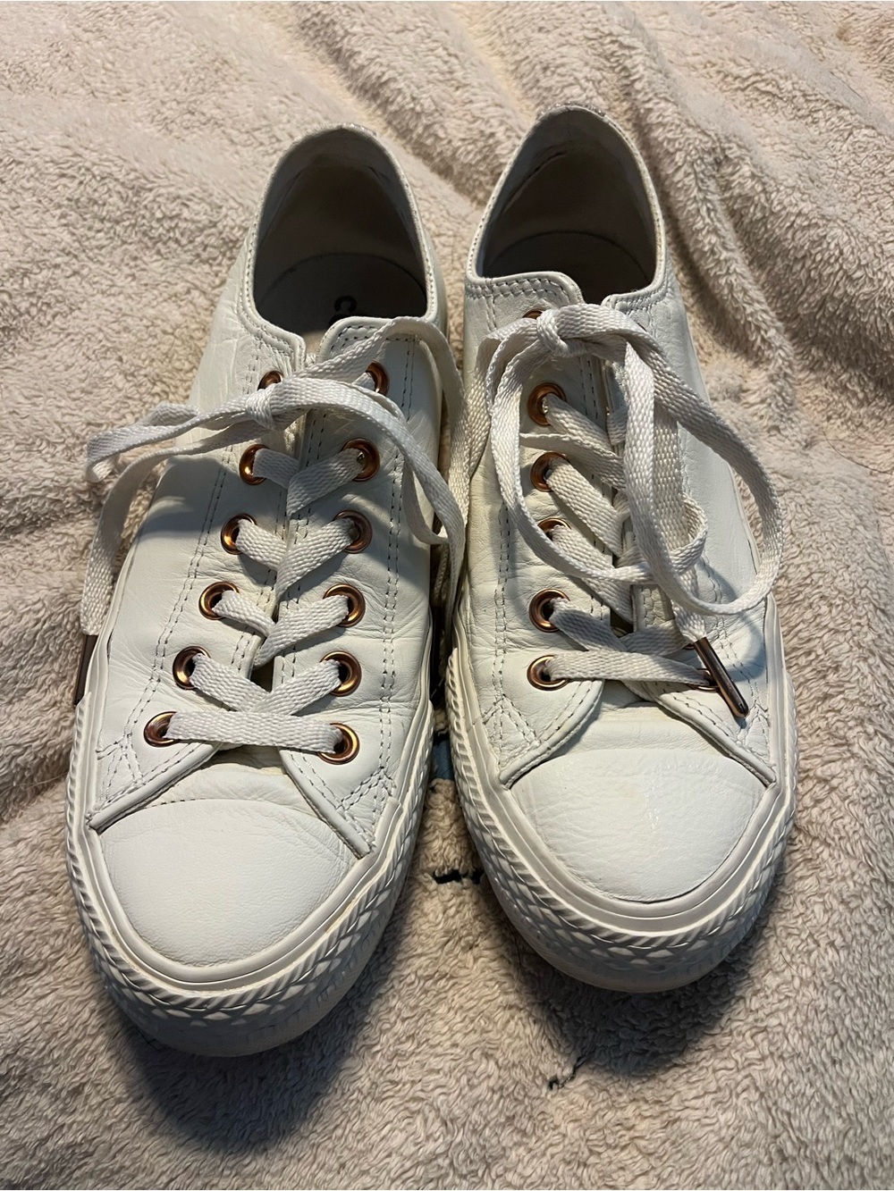 Converse all leather. #11
